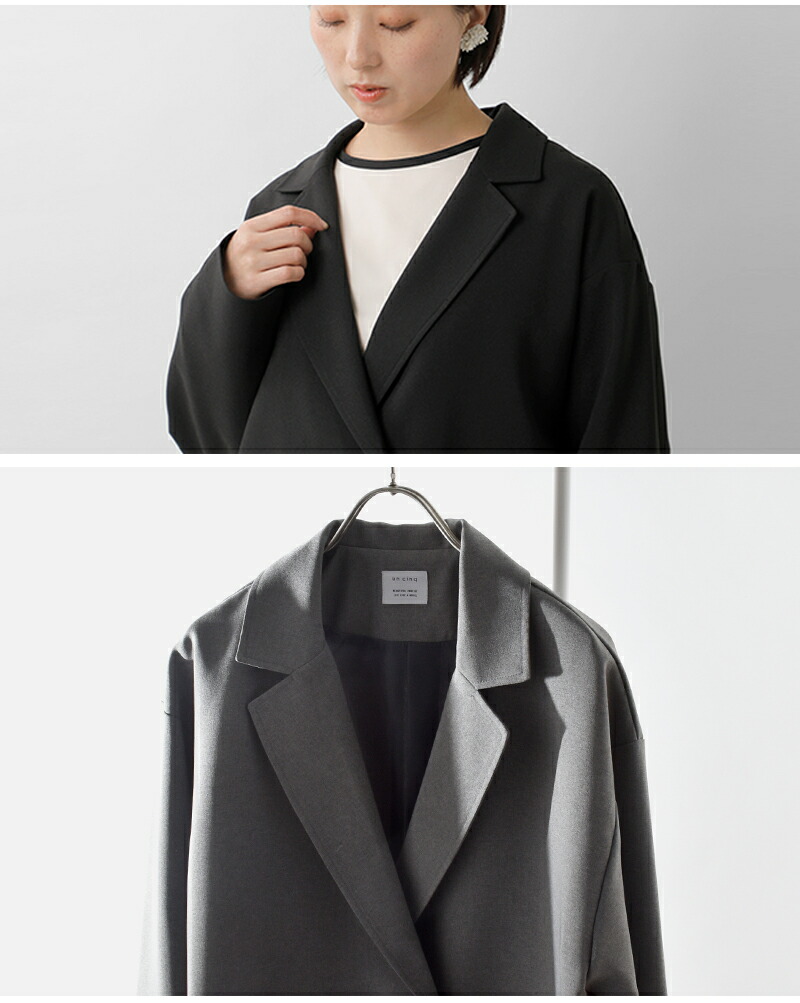 楽天市場】un cinq アンサンク メランジ オックス テーラード