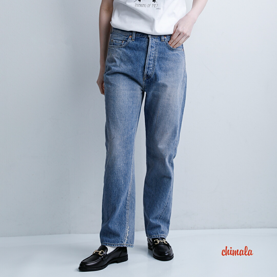 楽天市場】chimala チマラ セルビッチ デニム ヴィンテージ ストレート