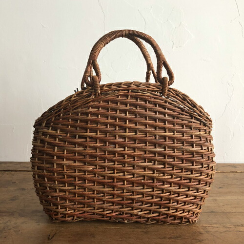 楽天市場】松野屋 あけび シェル手提げかご 青森県の 良質なあけびの蔓