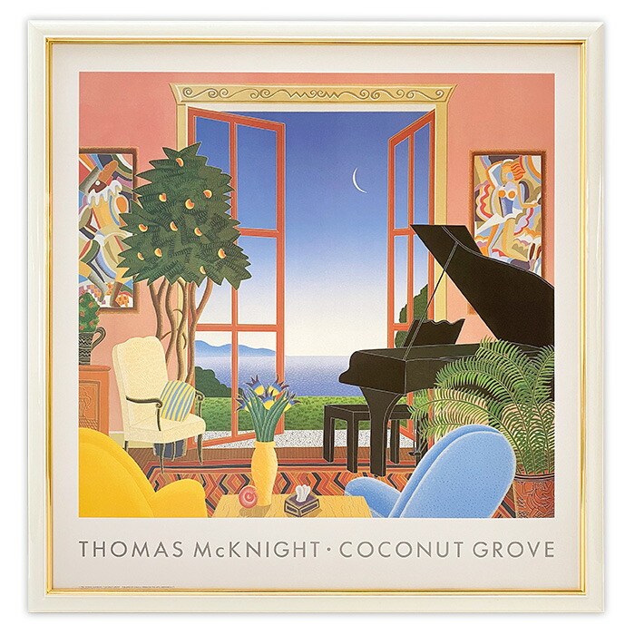 楽天市場】トーマス マックナイト「ココナッツ グローブ」アート