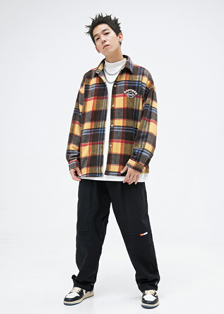 楽天市場】チェックシャツ 長袖 Valerie レディース メンズ 秋冬