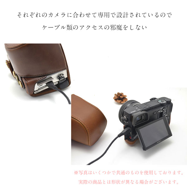 楽天市場】NIKON Z50 Z30 専用 レザーカメラケース カメラバッグ 普段