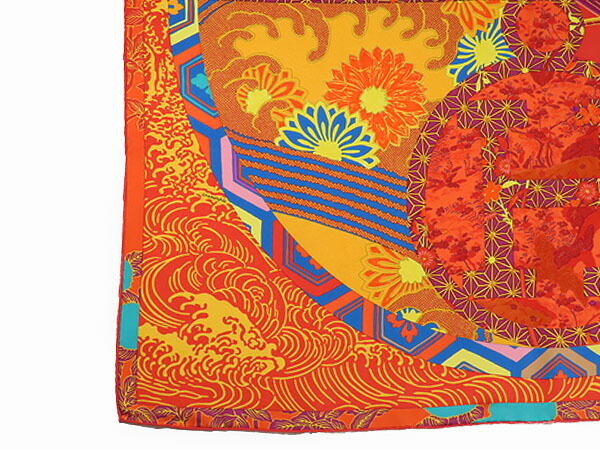 楽天市場】【激レア新古品】エルメス HERMES カレ90 EX LIBRIS EN