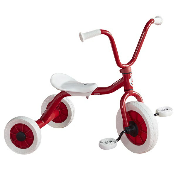楽天市場】ボーネルンド ペリカンデザイン三輪車 Vハンドル 赤