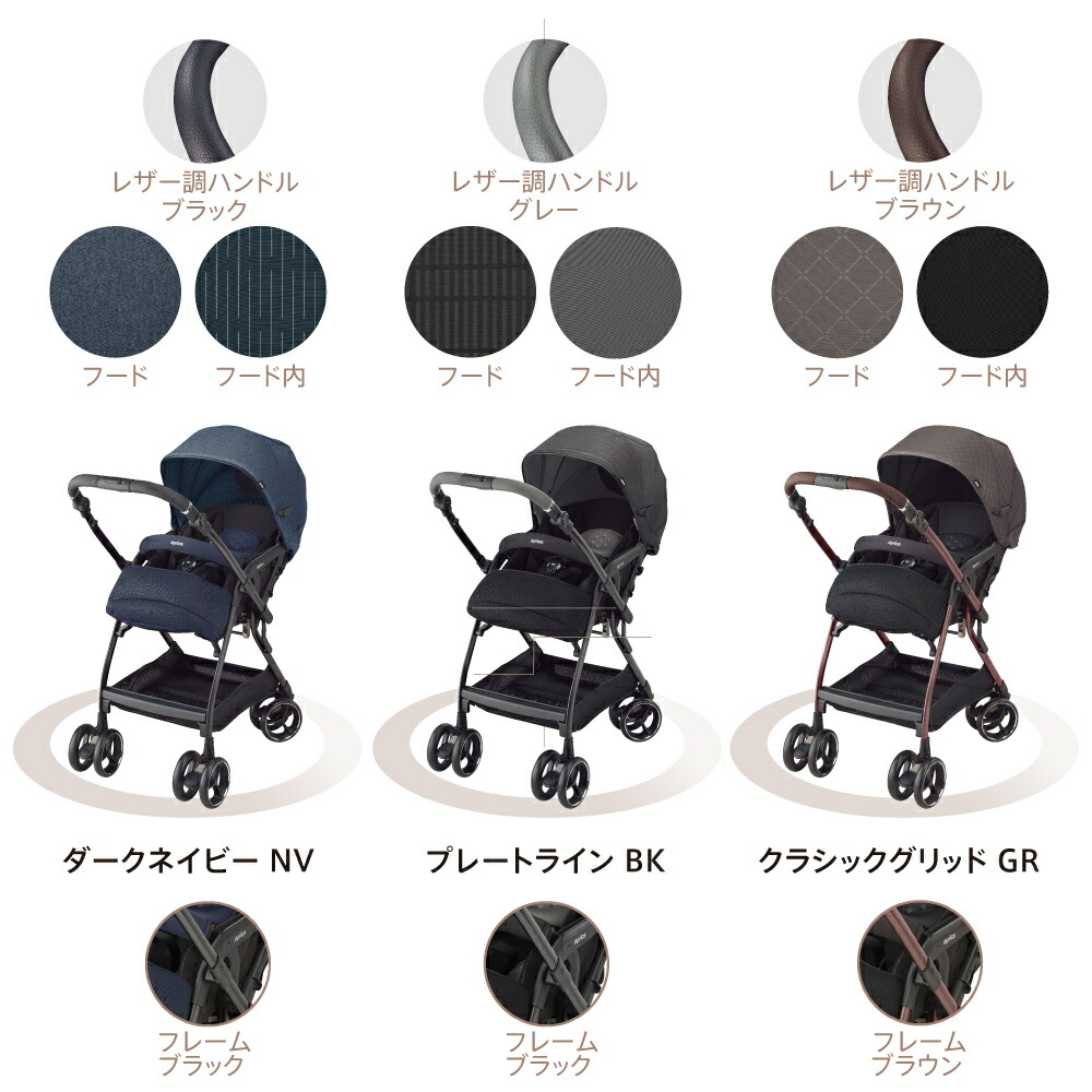 楽天市場】アップリカ ベビーカー オプティア クッション グレイス