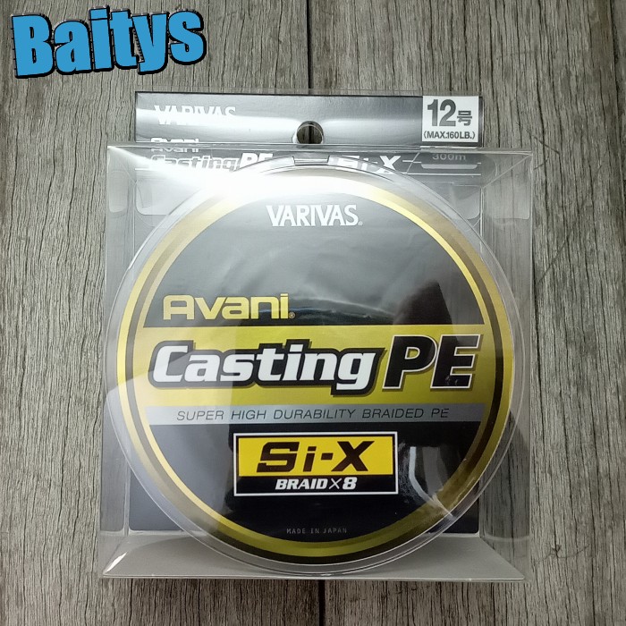 楽天市場】キャスティングPE Si-X 12号 300m アバニ 【在庫あり・即納
