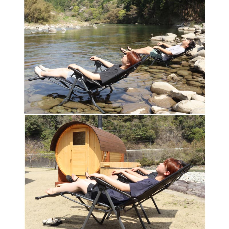 楽天市場】LOGOS ロゴス LOGOS テスリンリクライナー・コンパクト イス