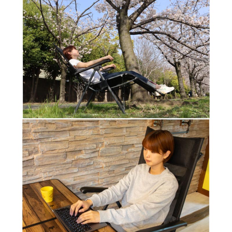 楽天市場】LOGOS ロゴス LOGOS テスリンリクライナー・コンパクト イス