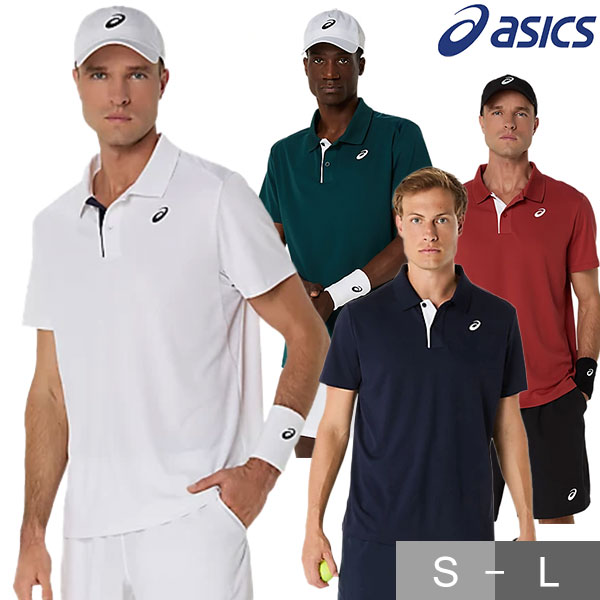 楽天市場】アシックス テニス ゲームシャツ ポロシャツ 半袖 メンズ