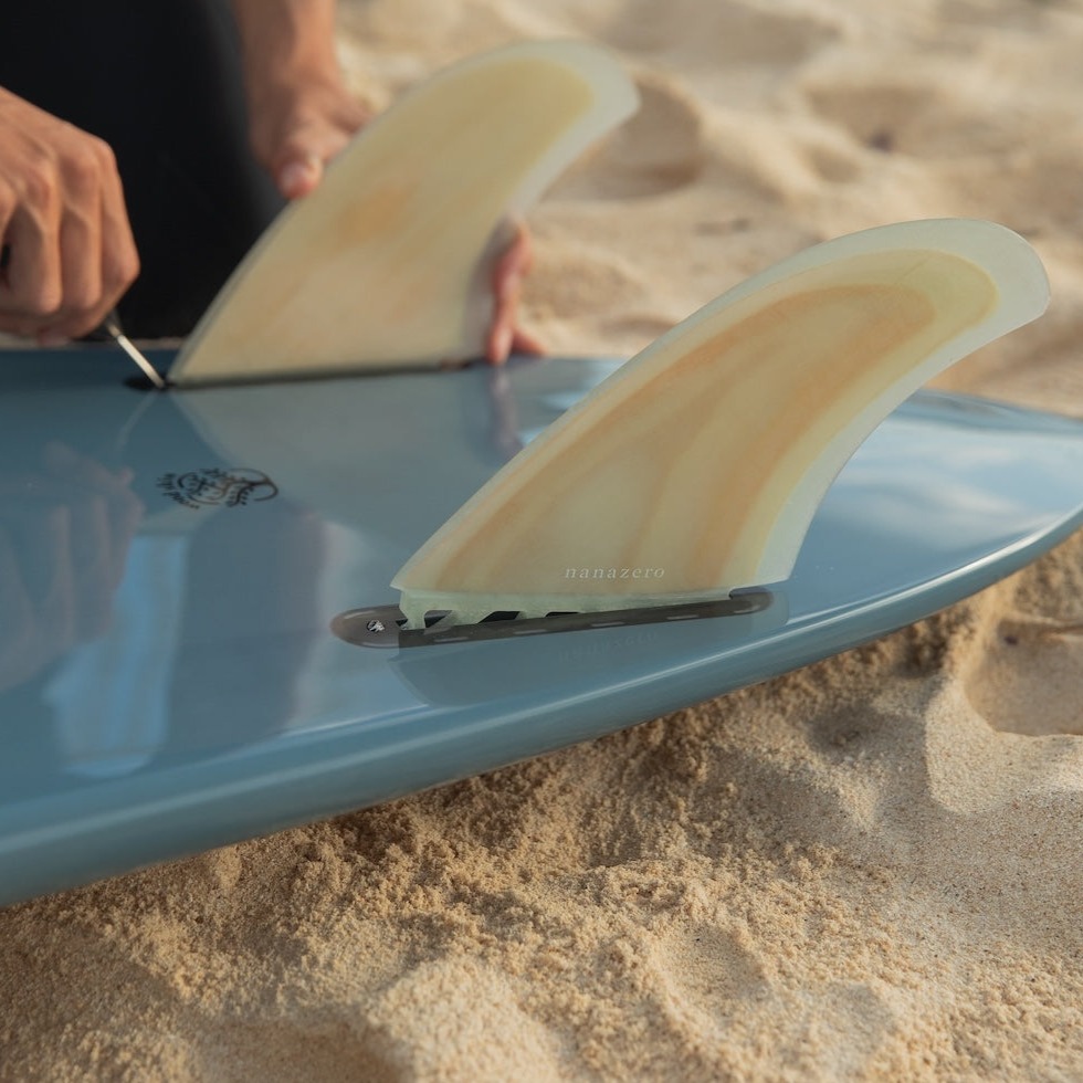 楽天市場】【nanazero】Fiberglass ミッドレングス ツインフィン 5.3