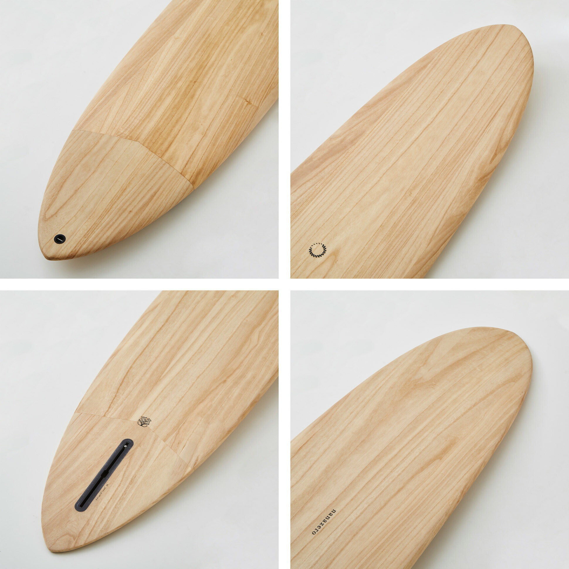 楽天市場】サーフボード ロングボード nanazero WOOD SKIN LOG01（long