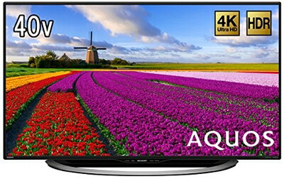 楽天市場】【中古】 シャープ 40V型 液晶 テレビ AQUOS LC-40U45 4K
