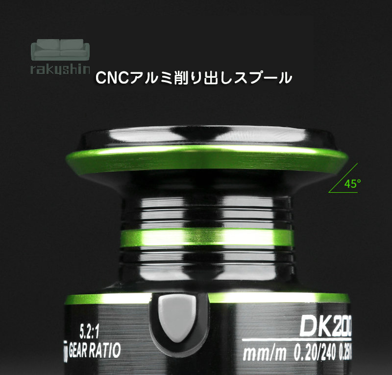 楽天市場】【送料無料】リール スピニングリール 釣り具 初心者 釣り