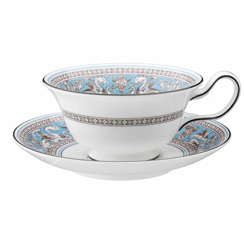 楽天市場】ウェッジウッド フロレンティーンターコイズ ティーカップ