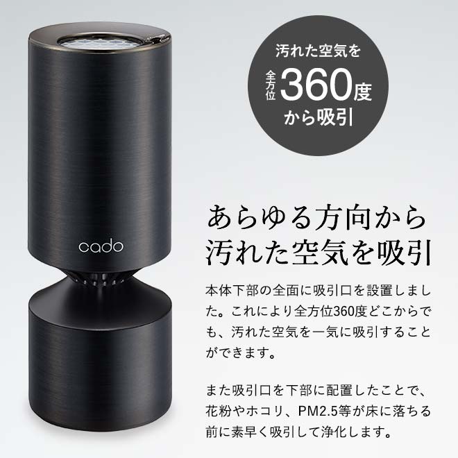 楽天市場】cado カドー 空気清浄機 (車載・小スペース) MP-C20U/ 車用