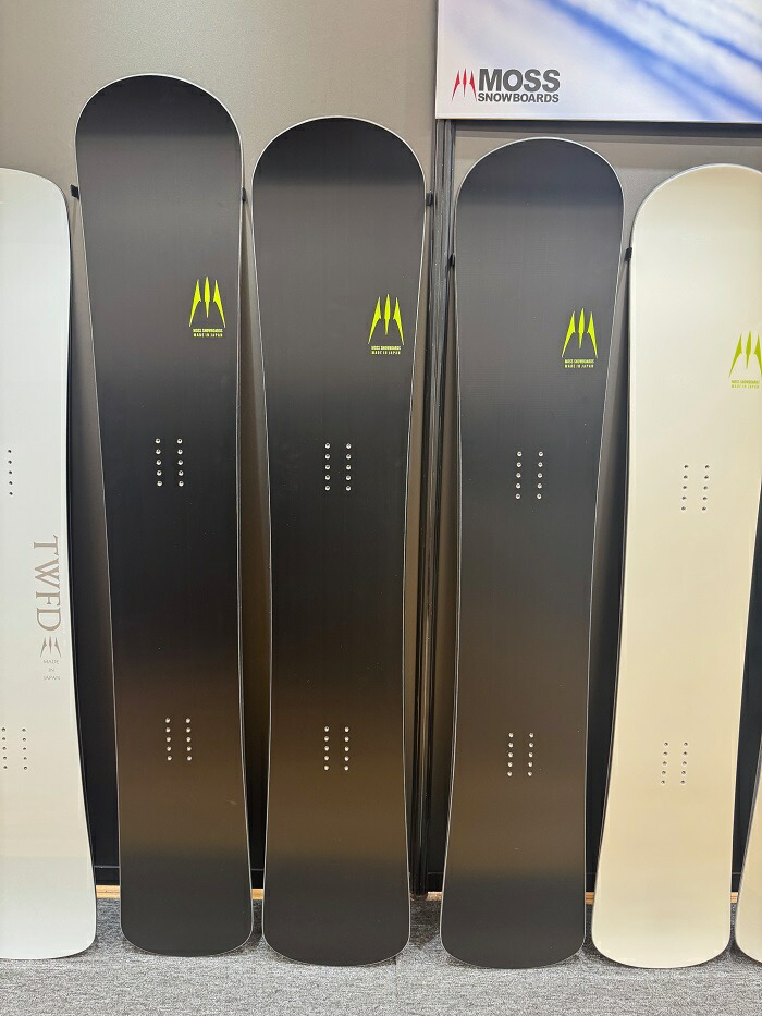 楽天市場】26-27 MOSS X モス エックス スノーボード 板 メンズ 153.5