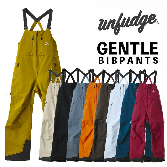 楽天市場】26-27 UNFUDGE アンファッジ GENTLE BIB PANTS ジェントル