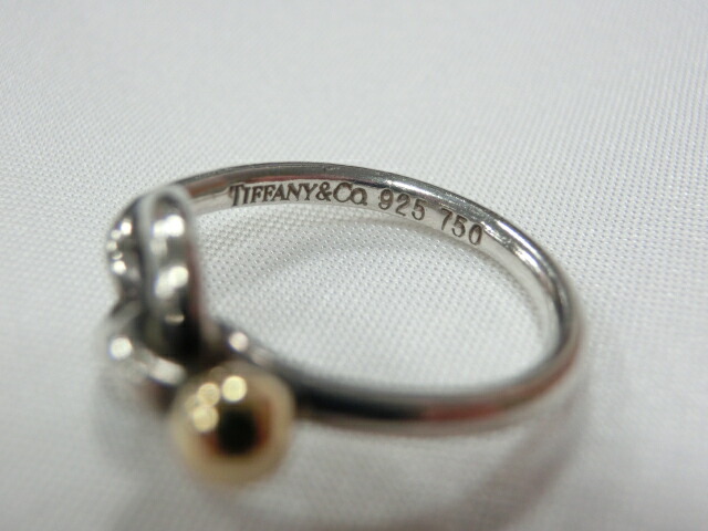 楽天市場】ティファニー TIFFANY&Co. ラブノット リング 指輪 7号 925