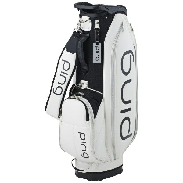 レイナ】PING キャディバッグ ホワイト/ブラック レイナ】PING