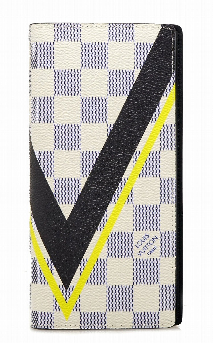 楽天市場】【財布】LOUIS VUITTON ルイ ヴィトン ダミエアズール