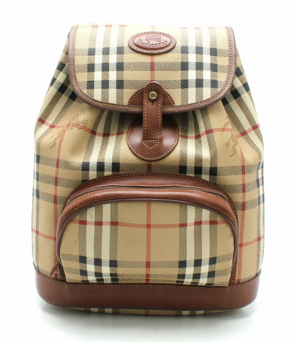楽天市場】【バッグ】BURBERRY バーバリー バックパック リュック