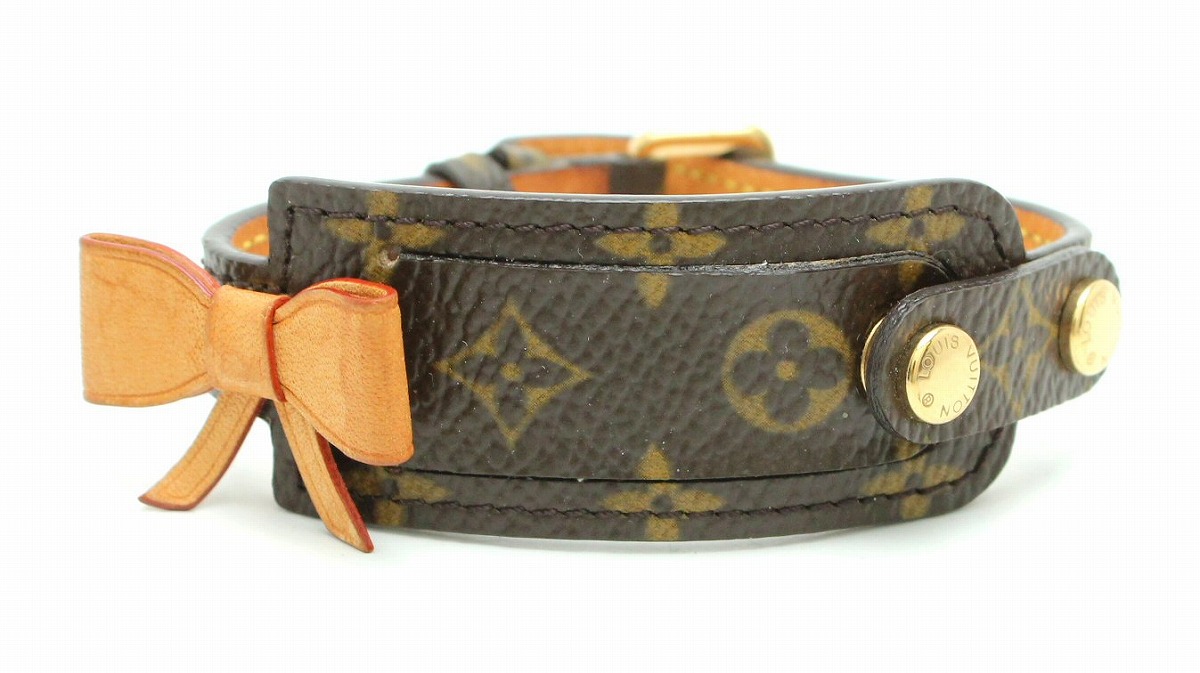楽天市場】LOUIS VUITTON ルイ ヴィトン モノグラム ブラスレ ポルト