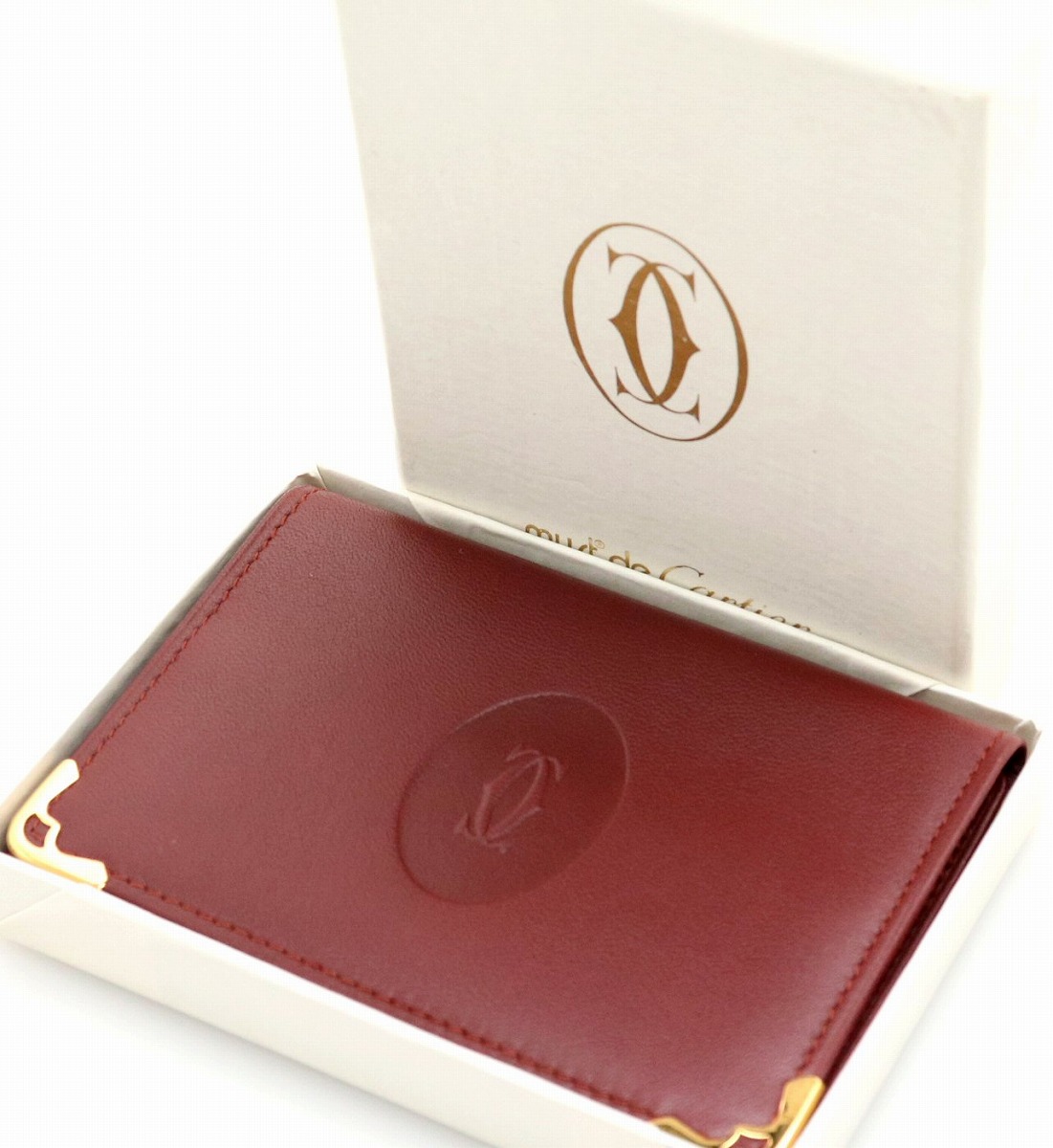 楽天市場】【未使用品】Cartier カルティエ マストライン パスケース