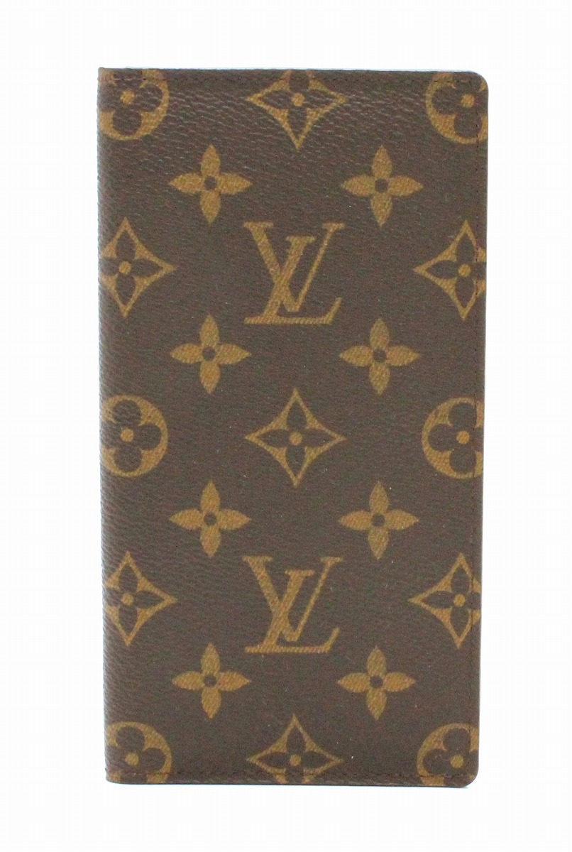 楽天市場】【財布】 LOUIS VUITTON ルイ ヴィトン モノグラム 2つ折長