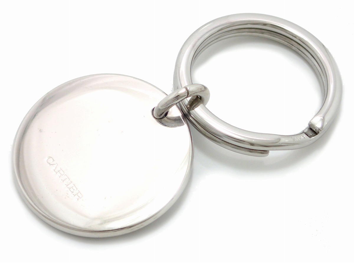 楽天市場】Cartier カルティエ ロゴ モチーフ キーホルダー チャーム