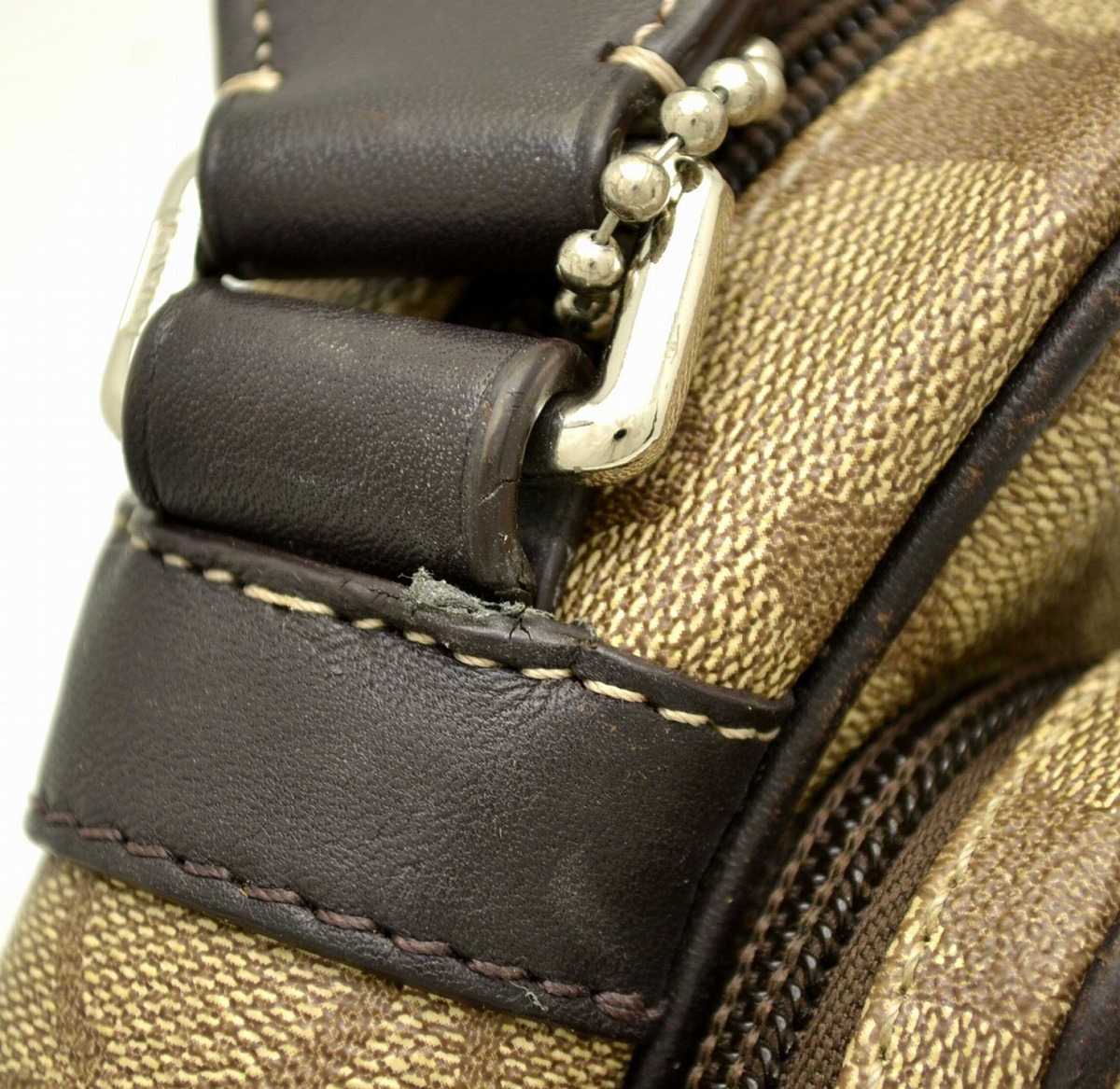 楽天市場】【バッグ】COACH コーチ ヘリテージ ストライプ