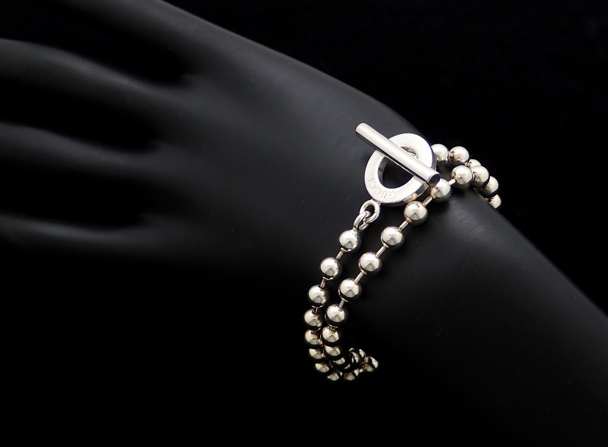 楽天市場】【ジュエリー】GUCCI グッチ トグル ボールチェーン