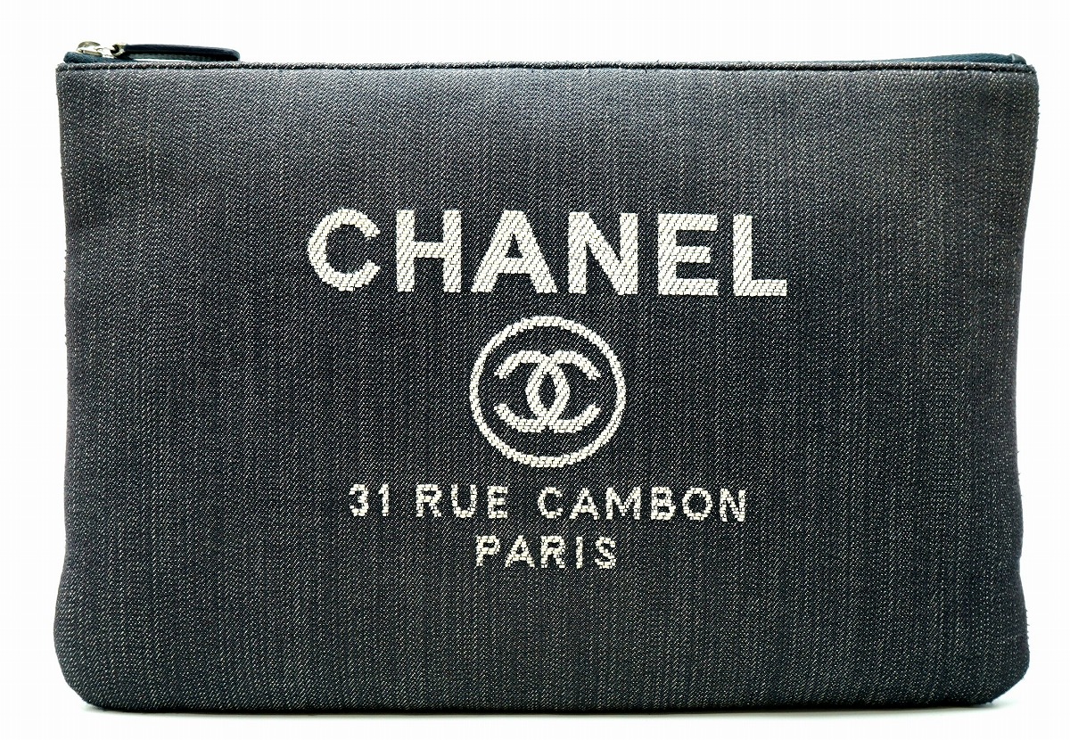 楽天市場】【バッグ】CHANEL シャネル ドーヴィルライン ポーチ マルチ