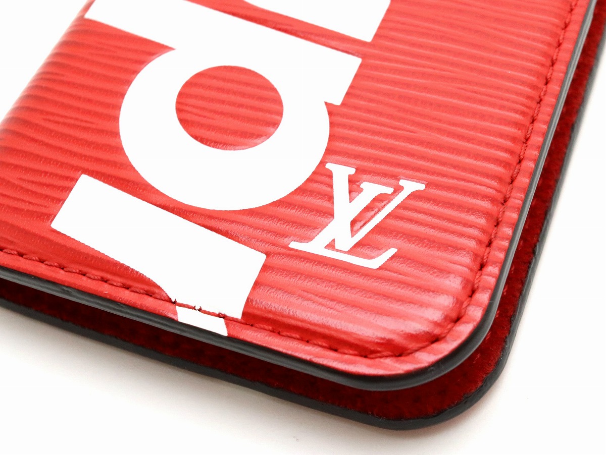 楽天市場】LOUIS VUITTON ルイ ヴィトン エピ Supreme シュプリーム