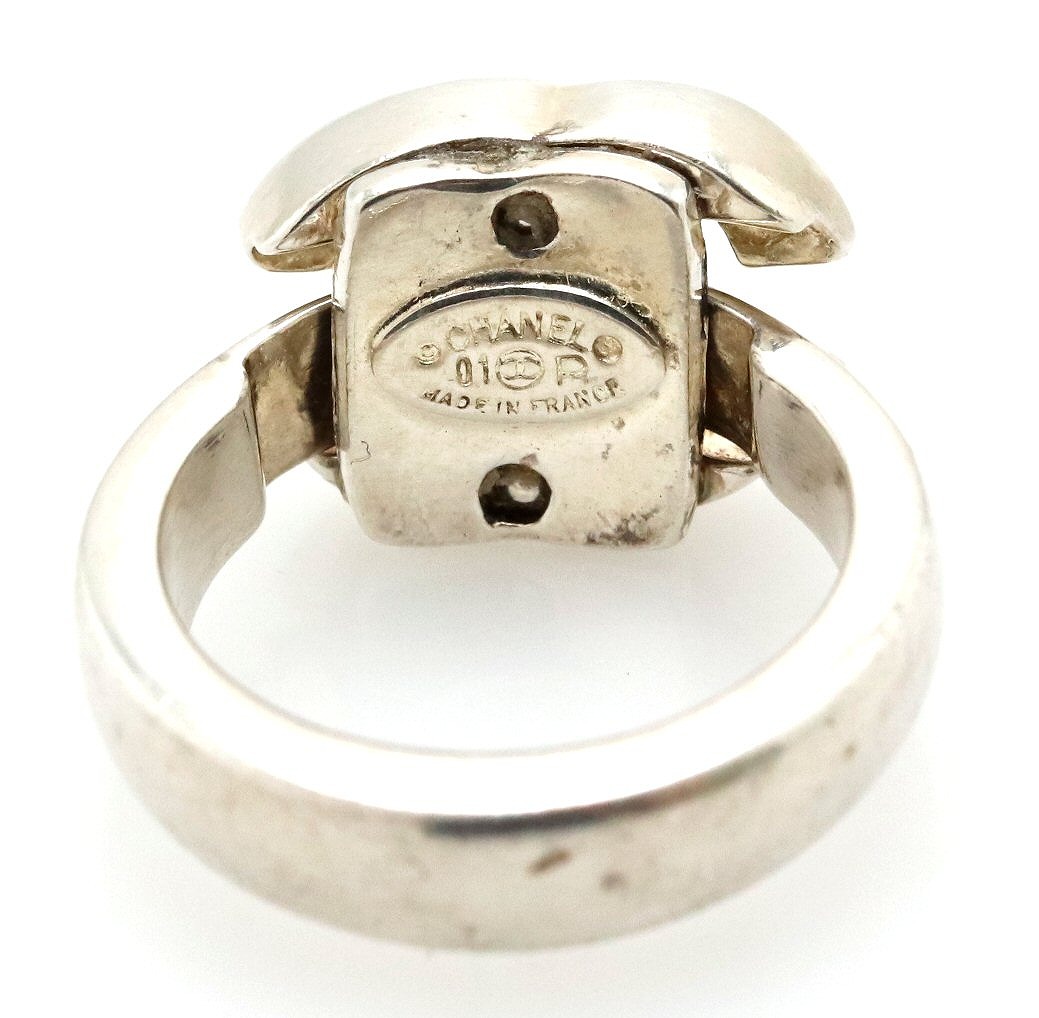 楽天市場】【ジュエリー】CHANEL シャネル ロゴ ココマーク リング
