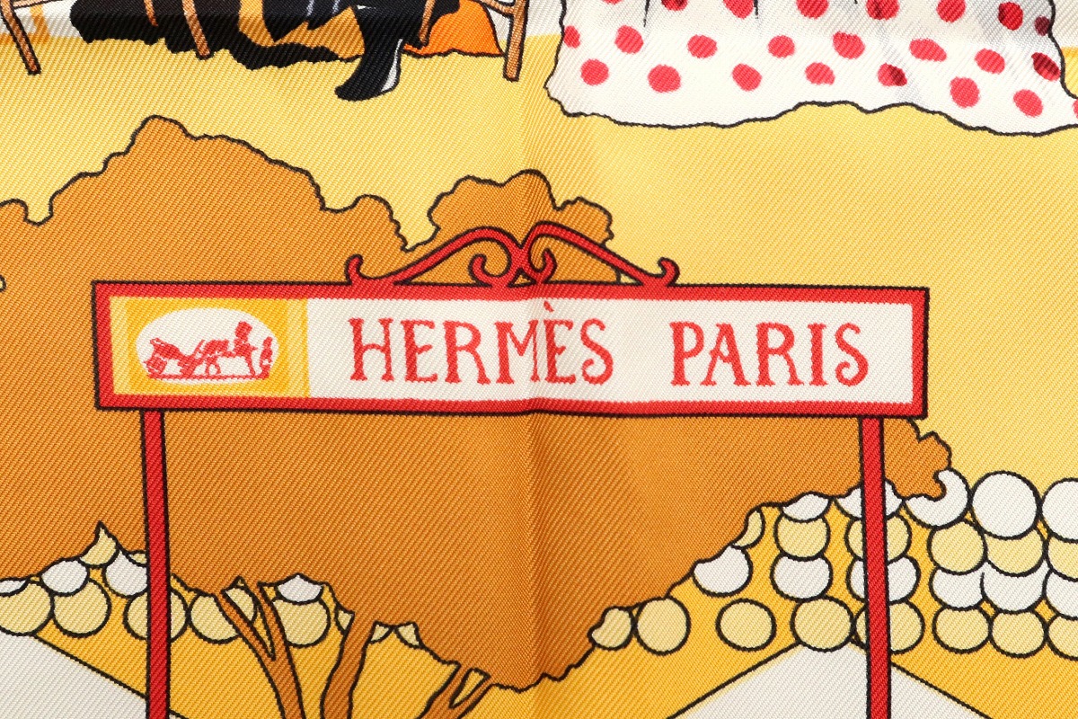 楽天市場】【アパレル】HERMES エルメス カレ90 スカーフ 大判スカーフ