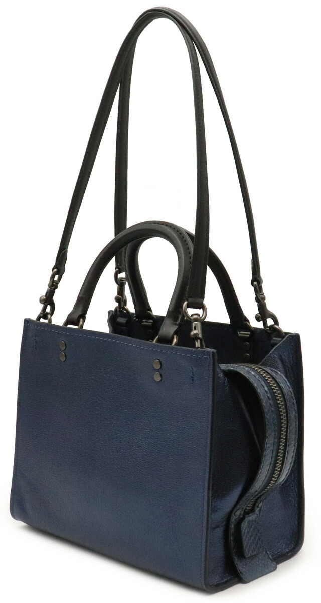 楽天市場】【バッグ】COACH コーチ ローグ25 ウィズ スネークスキン