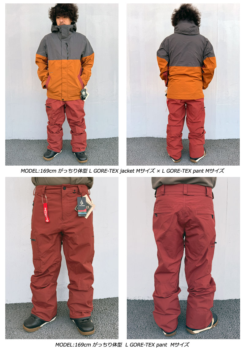 楽天市場】24-25 VOLCOM/ボルコム L GORE-TEX pant 着用説明動画