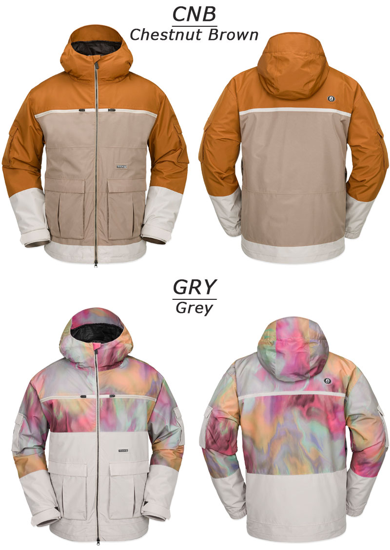 楽天市場】24-25 VOLCOM/ボルコム NIGHTBREAKER 20K jacket 着用説明