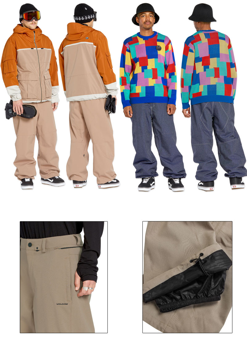 楽天市場】24-25 VOLCOM/ボルコム SNOW BILLOW pant 着用説明動画