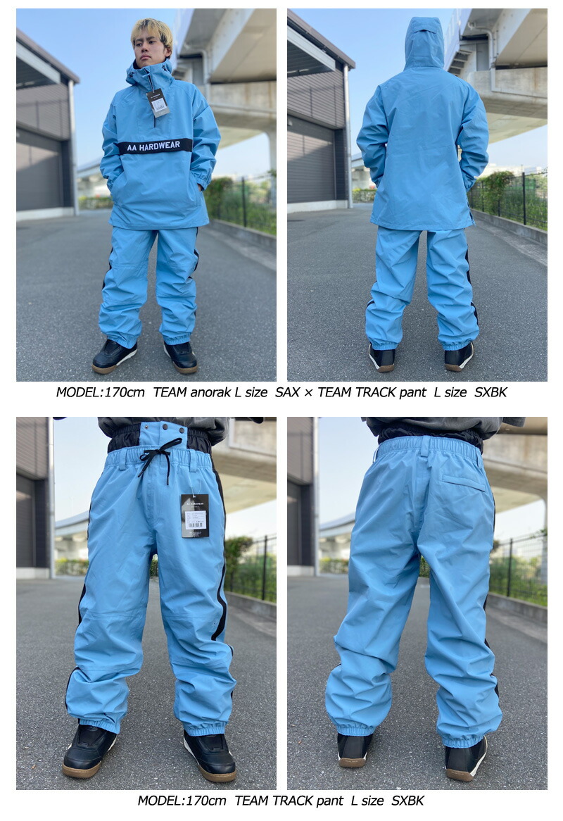 楽天市場】22-23 AA HARDWEAR/ダブルエー TEAM TRACK pant チーム