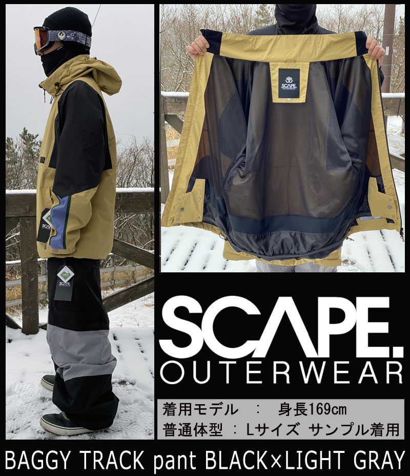 楽天市場】22-23 SCAPE/エスケープ TRACK jacket メンズ レディース