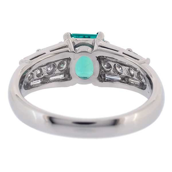 楽天市場】【送料無料】【本物】PT900☆指輪☆エメラルド0.83ct