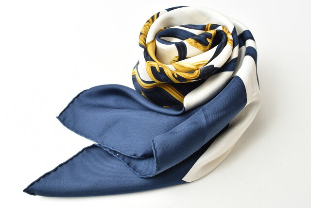 楽天市場】エルメス スカーフ HERMES スカーフ カレ90 シルクツイル