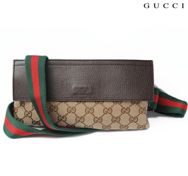 楽天市場】グッチ GUCCI ウエストポーチ/ボディバッグ GGキャンバス GG