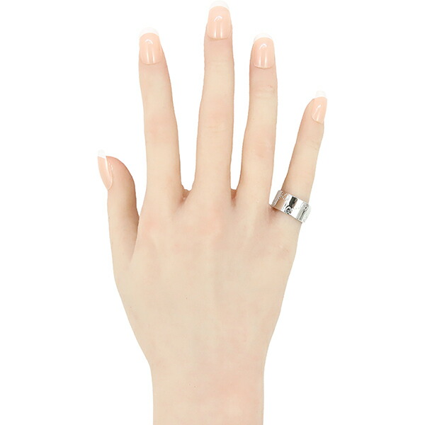 楽天市場】【超美品】 グッチ リング アイコン ワイド 約10号 K18WG