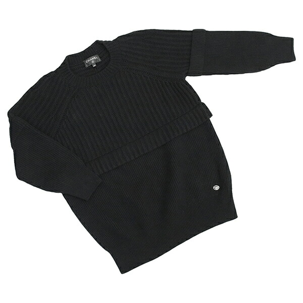 楽天市場】シャネル ニットセーター レイヤード 38サイズ レディース