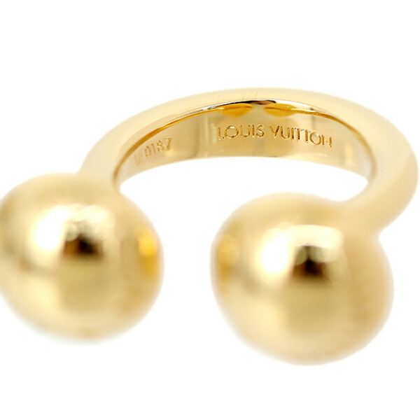 楽天市場】ルイヴィトン 指輪 バーグ スタッディ 約12.5号 GP ゴールド