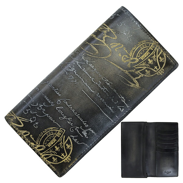 楽天市場】【美品】 ベルルッティ 長財布 札入れ 小銭入れ無し