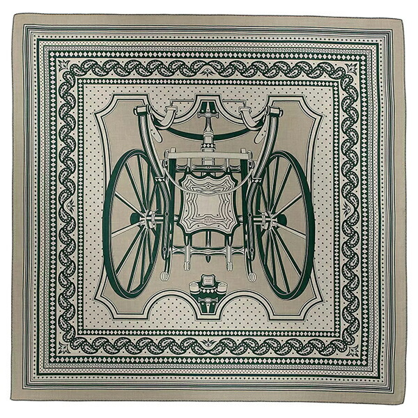 楽天市場】【新品】 エルメス ショール カレ ジェアン 140 四輪馬車の