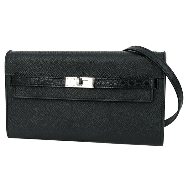 楽天市場】【美品】 エルメス ケリーウォレット ロング トゥーゴー